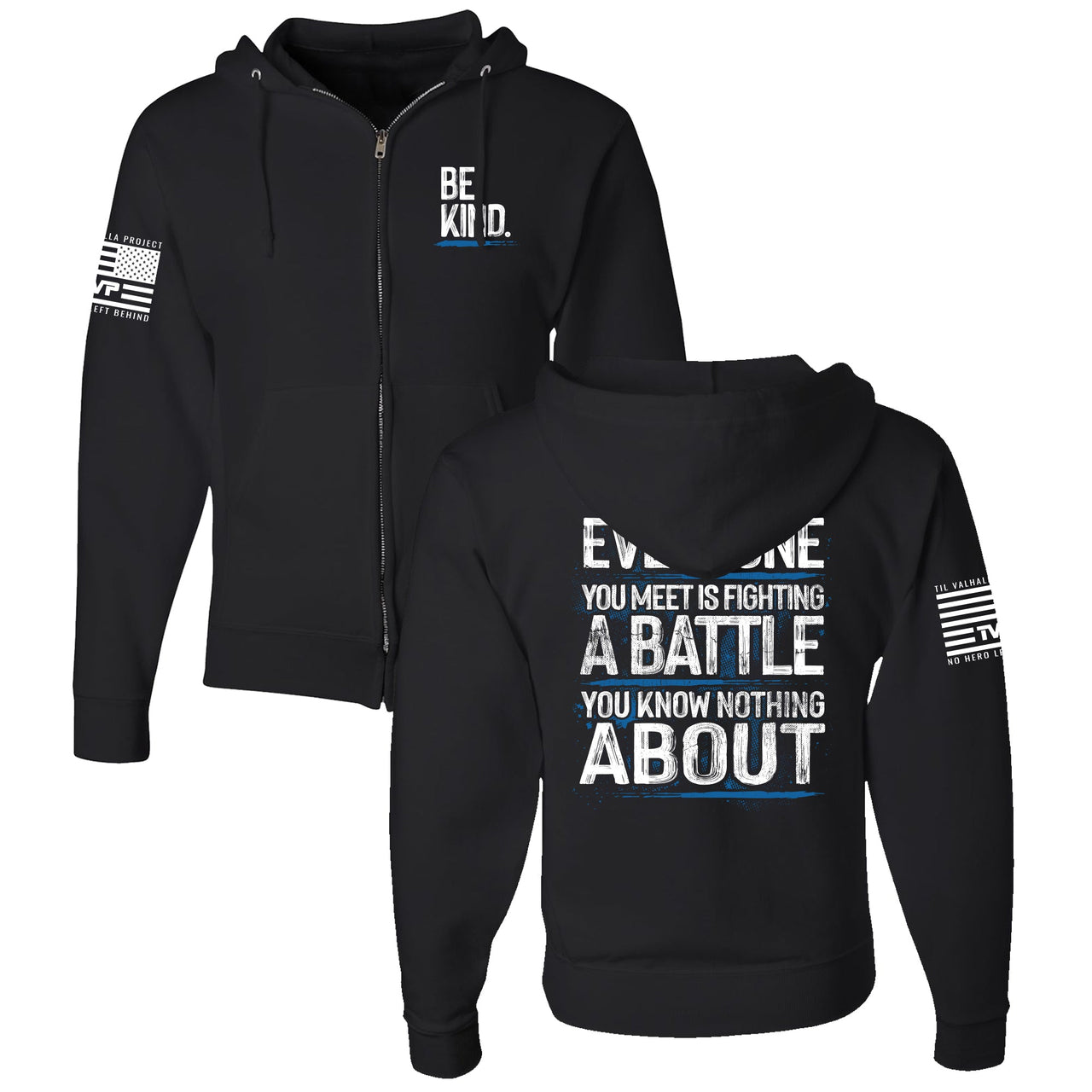 Be Kind - Full Zip Hoodie